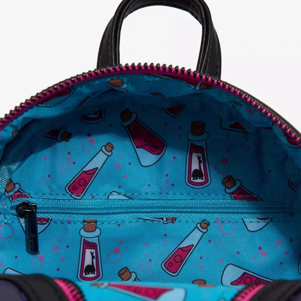Loungefly Disney The Emperor's New Groove Kronk & Yzma Secret Lab Mini Backpack